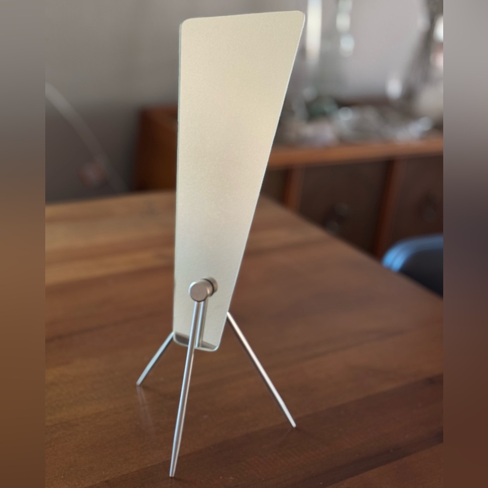 Modern Silver Table Mirror